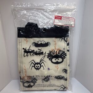 Thirty One Small Essential Tote “Spider Party” Halloween Bag  New